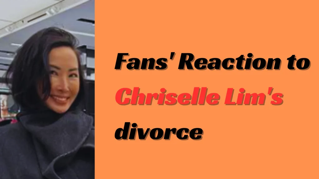Fans' Reaction to Chriselle Lim's divorce