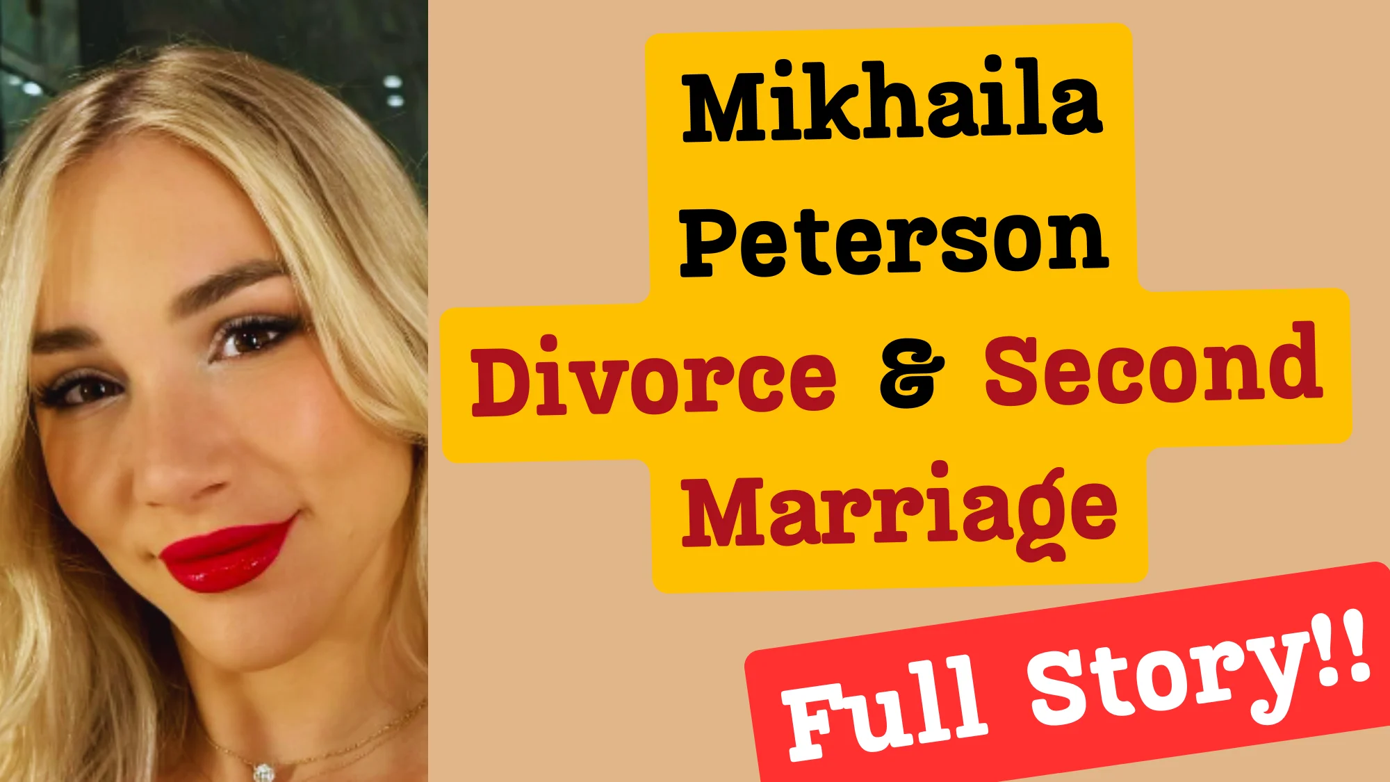 Mikhaila Peterson divorce