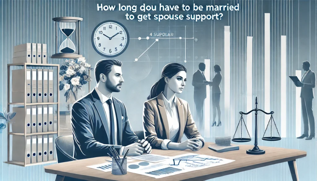 How Long Do You Have To Be Married To Get Spousal Support?