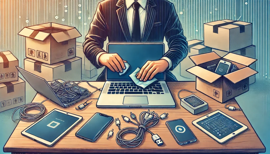 How to clean tech stuff up post divorce